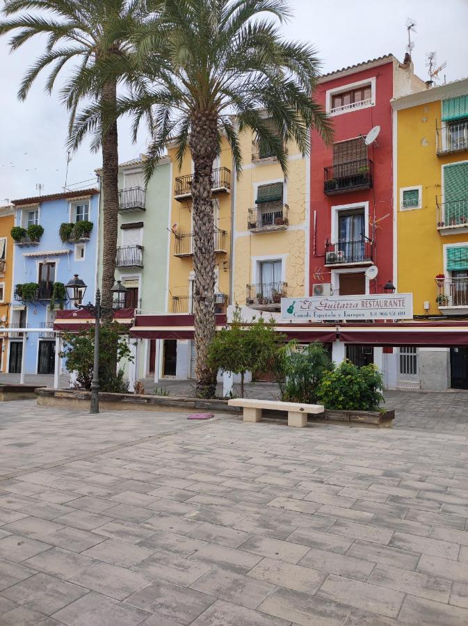 Primera Linea De Mar Con Piscina, Gimnasio Y Parking 2 Hab Y 2 Banos Villajoyosa Dış mekan fotoğraf