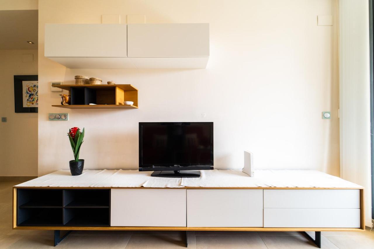 Primera Linea De Mar Con Piscina, Gimnasio Y Parking 2 Hab Y 2 Banos Villajoyosa Dış mekan fotoğraf