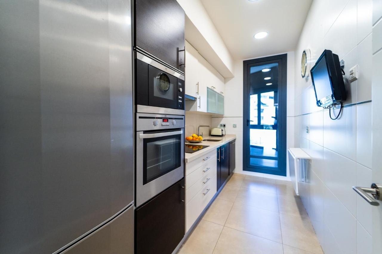 Primera Linea De Mar Con Piscina, Gimnasio Y Parking 2 Hab Y 2 Banos Villajoyosa Dış mekan fotoğraf